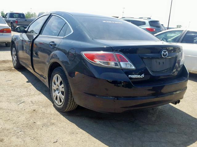 1YVHZ8BH1B5M00773 - 2011 MAZDA 6 I BLACK photo 3