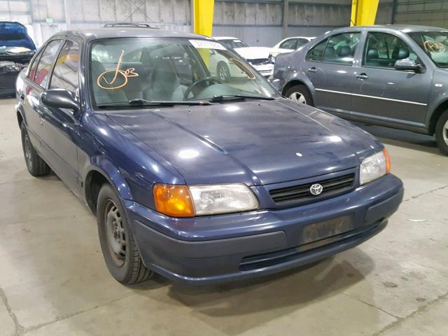 JT2BC52L2T0120335 - 1996 TOYOTA TERCEL DX BLUE photo 1