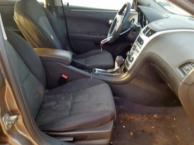 1G1ZC5E0XCF170915 - 2012 CHEVROLET MALIBU 1LT BROWN photo 5