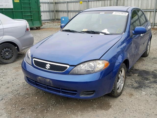 KL5JD66Z87K613151 - 2007 SUZUKI RENO BASE BLUE photo 2