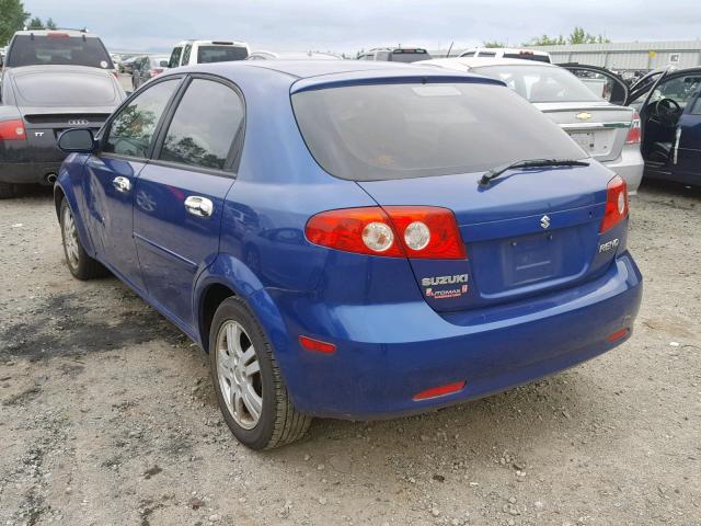 KL5JD66Z87K613151 - 2007 SUZUKI RENO BASE BLUE photo 3