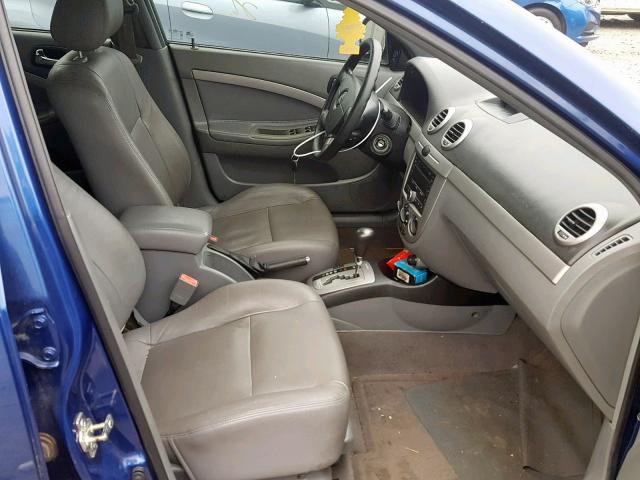 KL5JD66Z87K613151 - 2007 SUZUKI RENO BASE BLUE photo 5