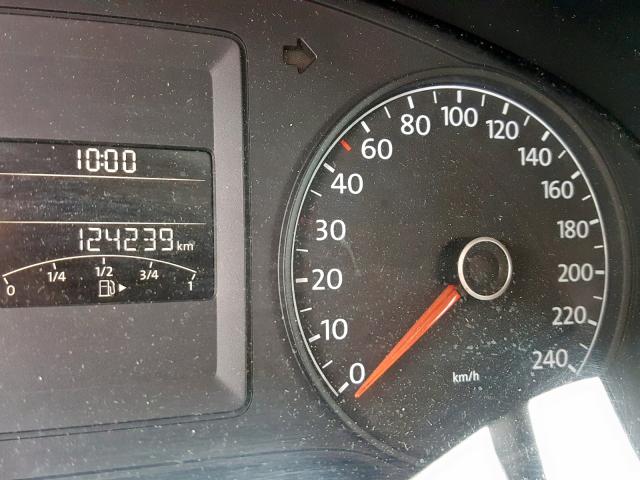 3VW2K7AJ7EM355509 - 2014 VOLKSWAGEN JETTA BASE 蓝色 照片 8