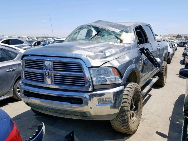 3C6UD5FL4CG324595 - 2012 DODGE RAM 2500 L GRAY photo 2