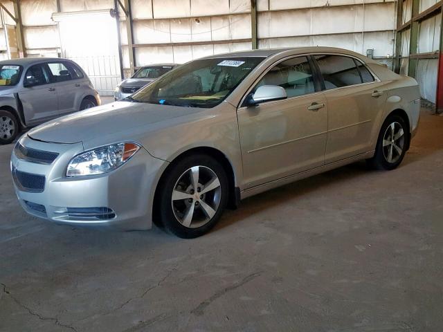 1G1ZJ57B094211285 - 2009 CHEVROLET MALIBU 2LT GOLD photo 2