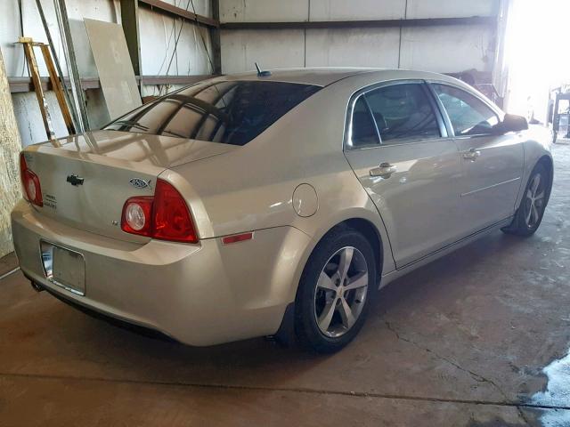 1G1ZJ57B094211285 - 2009 CHEVROLET MALIBU 2LT GOLD photo 4