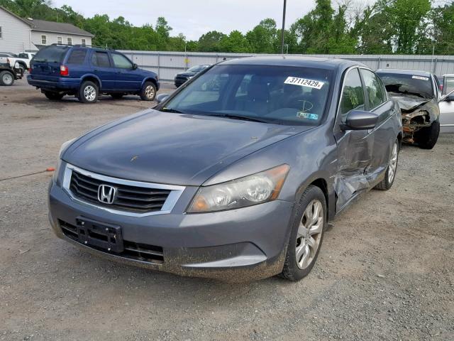 1HGCP26829A121199 - 2009 HONDA ACCORD EXL GRAY photo 2