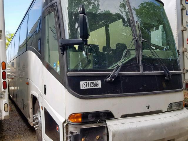 1M8TRMPA6XP060649 - 1999 MOTOR COACH INDUSTRIES TRANSIT BU WHITE photo 1