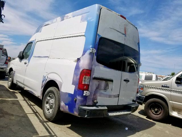 1N6AF0LY3DN103228 - 2013 NISSAN NV 2500 WHITE photo 3