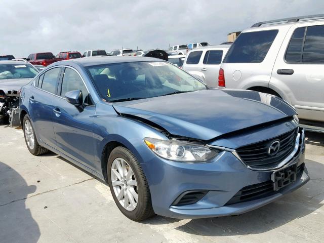 JM1GJ1U51F1205675 - 2015 MAZDA 6 SPORT BLUE photo 1