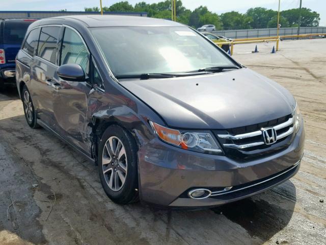 5FNRL5H98GB126584 - 2016 HONDA ODYSSEY TO GRAY photo 1