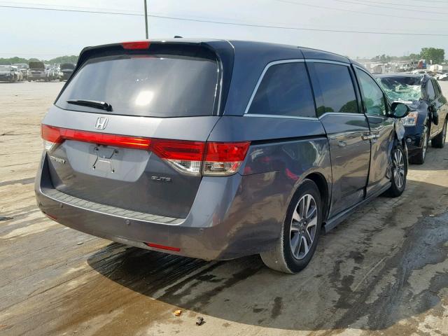 5FNRL5H98GB126584 - 2016 HONDA ODYSSEY TO GRAY photo 4