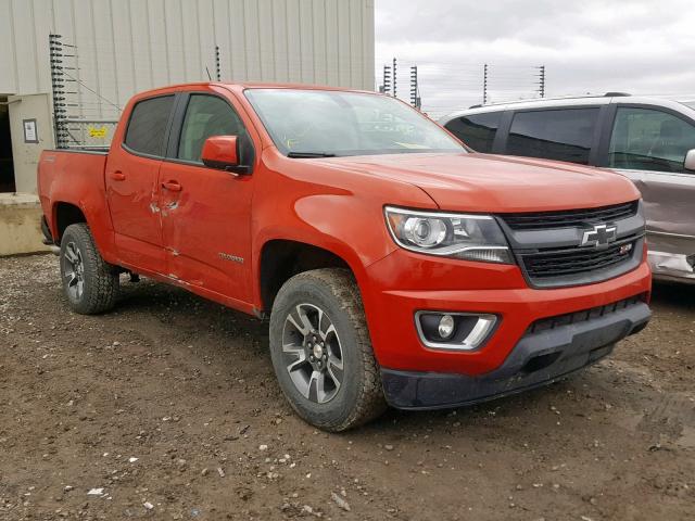 1GCGTDE31G1365016 - 2016 CHEVROLET COLORADO Z ORANGE photo 1