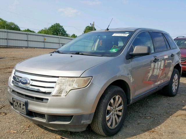 2FMDK46C58BB43763 - 2008 FORD EDGE SE SILVER photo 2