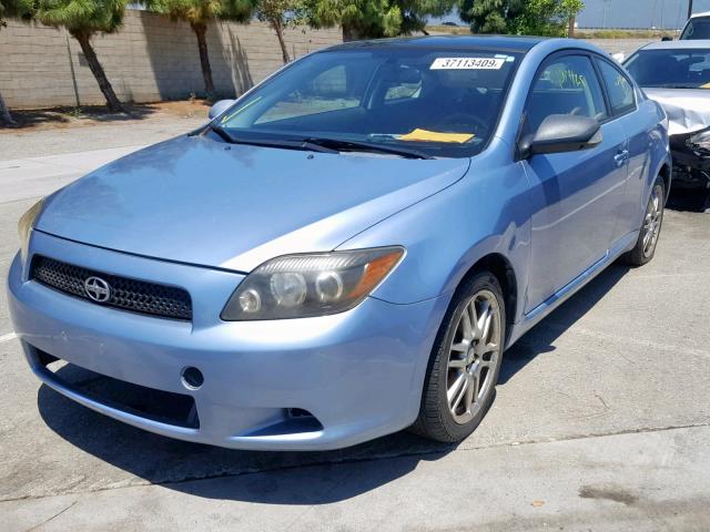 JTKDE167180227439 - 2008 TOYOTA SCION TC ლურჯი ფოტო 2