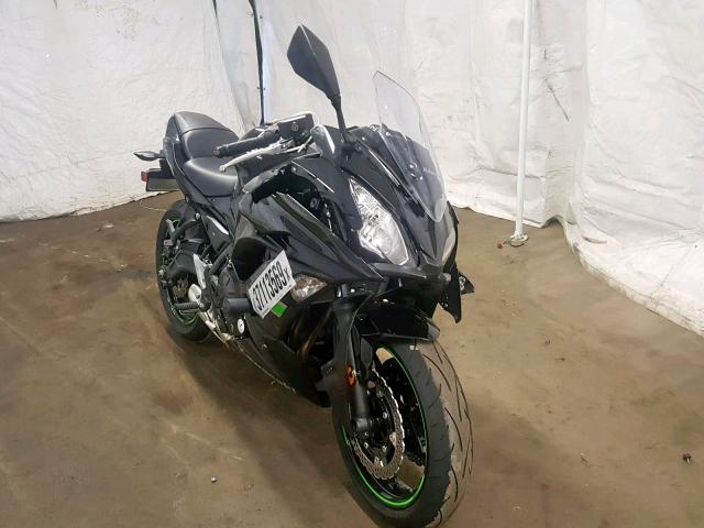 JKAEXEJ1XKDA03499 - 2019 KAWASAKI EX650 J BLACK photo 1