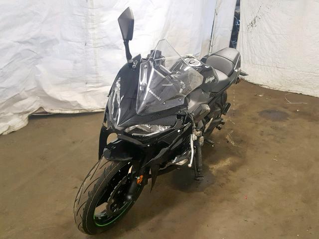 JKAEXEJ1XKDA03499 - 2019 KAWASAKI EX650 J BLACK photo 2