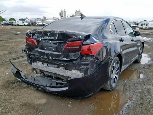 19UUB1F30HA009419 - 2017 ACURA TLX BLACK photo 4