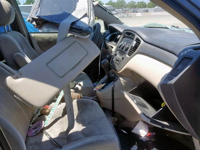 JTEGF21A910026836 - 2001 TOYOTA HIGHLANDER GOLD photo 5