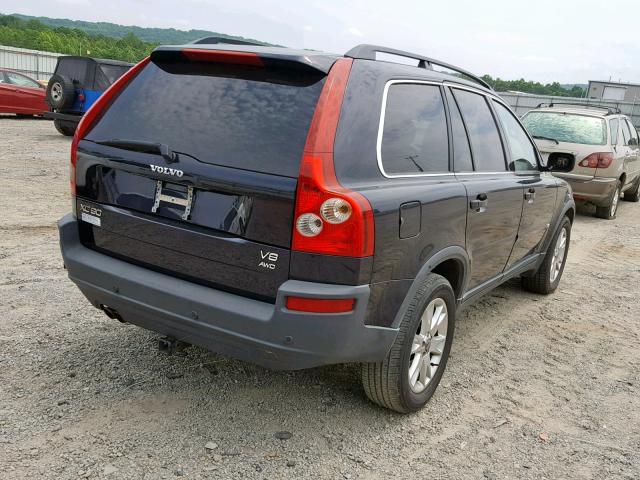 YV4CZ852261237505 - 2006 VOLVO XC90 V8 BLUE photo 4