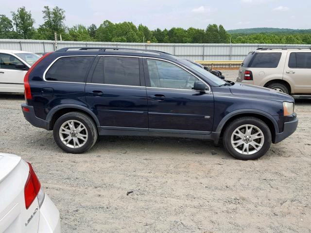 YV4CZ852261237505 - 2006 VOLVO XC90 V8 BLUE photo 9