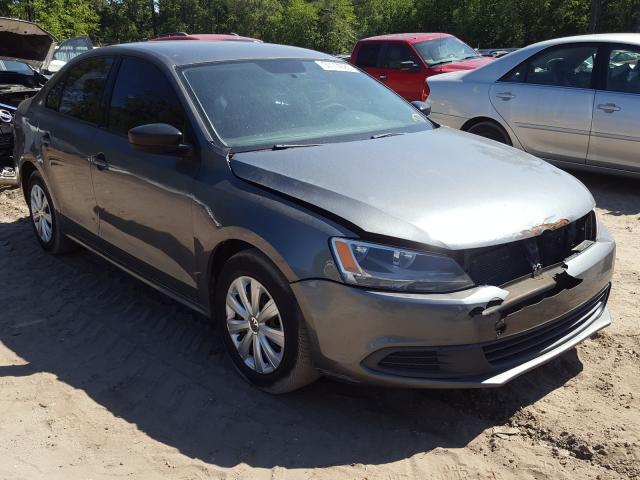 3VW2K7AJ6BM357294 - 2011 VOLKSWAGEN JETTA BASE ნაცრისფერი ფოტო 1