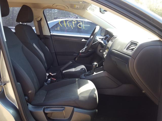 3VW2K7AJ6BM357294 - 2011 VOLKSWAGEN JETTA BASE ნაცრისფერი ფოტო 5