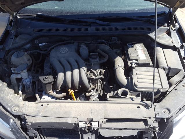 3VW2K7AJ6BM357294 - 2011 VOLKSWAGEN JETTA BASE ნაცრისფერი ფოტო 7