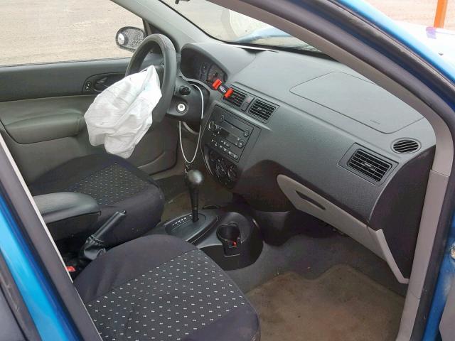 1FAFP34N37W277039 - 2007 FORD FOCUS ZX4 BLUE photo 5