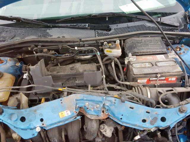 1FAFP34N37W277039 - 2007 FORD FOCUS ZX4 BLUE photo 7