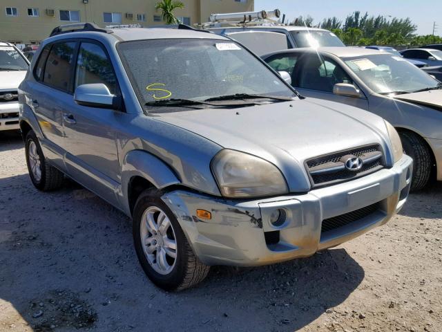 KM8JN12D47U487164 - 2007 HYUNDAI TUCSON SE GREEN photo 1