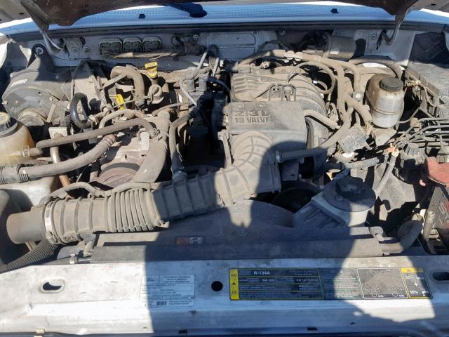 1FTYR10D99PA35089 - 2009 FORD RANGER WHITE photo 7