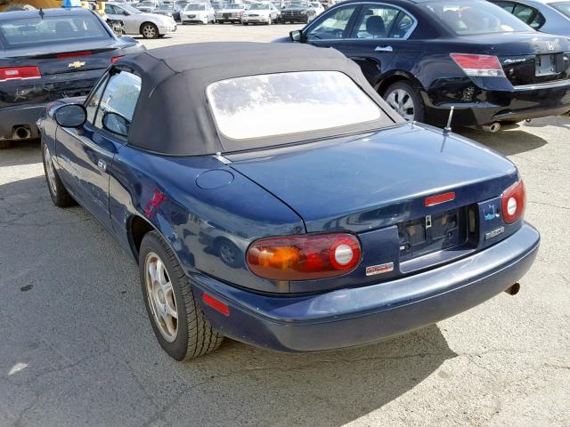 JM1NA3537S0601447 - 1995 MAZDA MX-5 MIATA BLUE photo 3