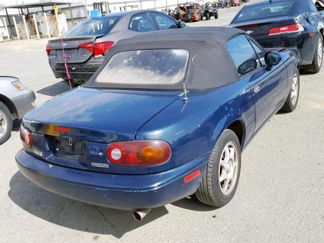 JM1NA3537S0601447 - 1995 MAZDA MX-5 MIATA BLUE photo 4