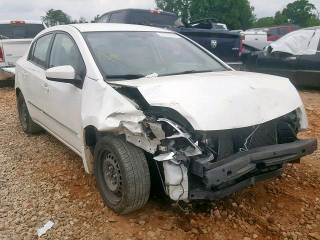 3N1AB6AP3CL642395 - 2012 NISSAN SENTRA 2.0 WHITE photo 1