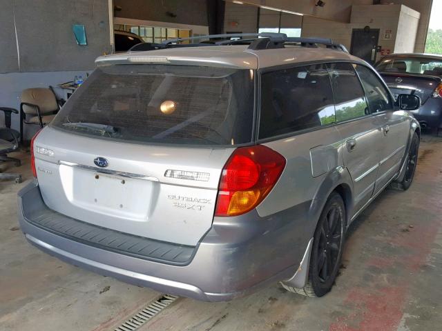 4S4BP67C864340307 - 2006 SUBARU LEGACY OUT SILVER photo 4