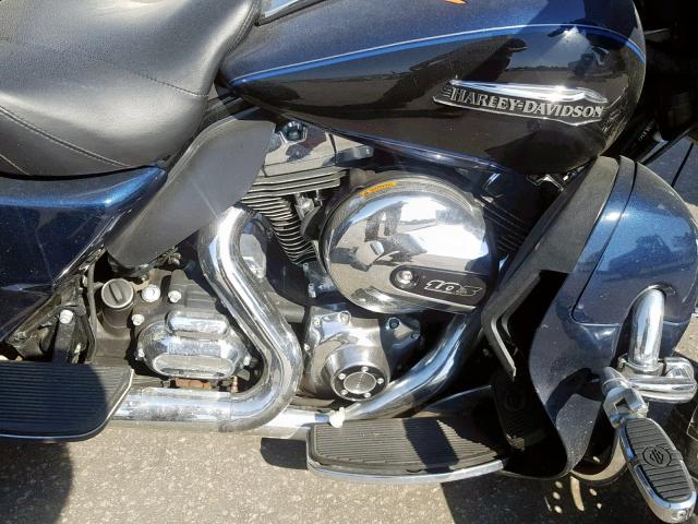 1HD1MAL13EB856230 - 2014 HARLEY-DAVIDSON FLHTCUTG T BLUE photo 7