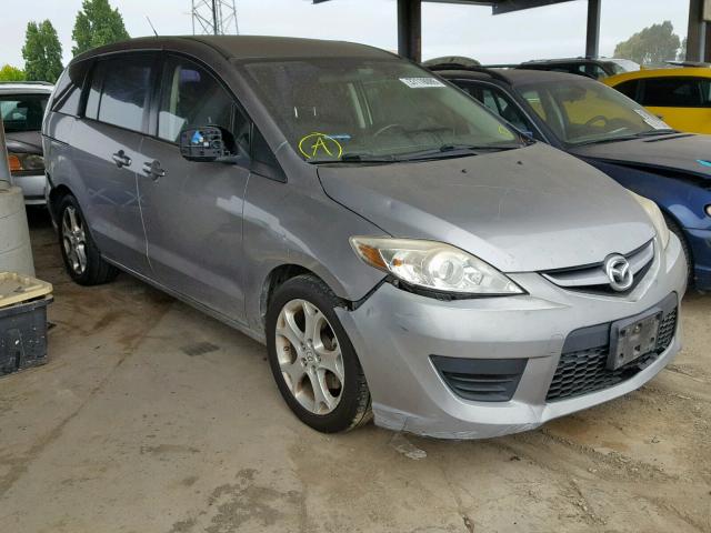 JM1CR2WL6A0372332 - 2010 MAZDA 5 GRAY photo 1