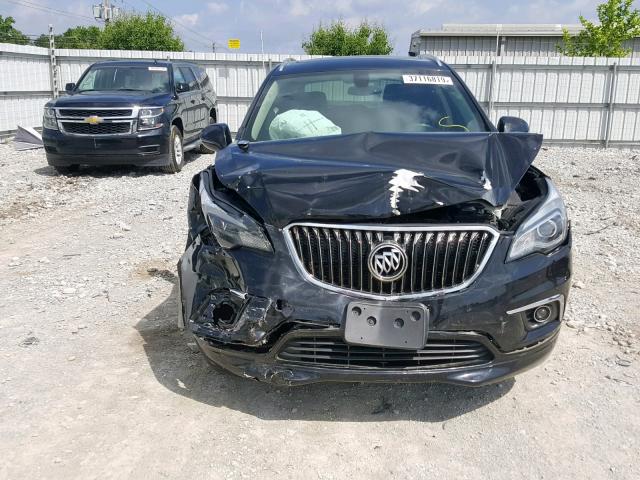 LRBFXBSA7HD129492 - 2017 BUICK ENVISION E BLACK photo 9