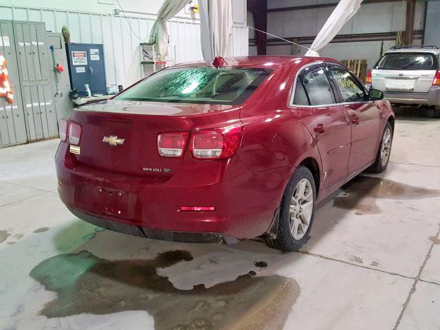 1G11F5SR0DF156868 - 2013 CHEVROLET MALIBU 2LT RED photo 4