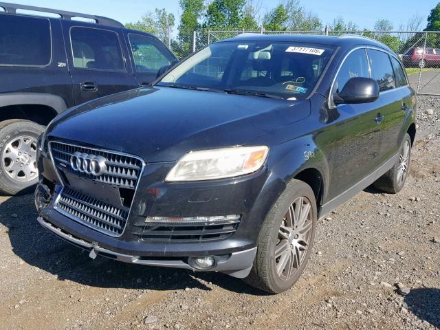 WA1BV74LX8D058221 - 2008 AUDI Q7 4.2 QUA BLACK photo 2