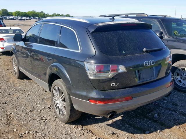 WA1BV74LX8D058221 - 2008 AUDI Q7 4.2 QUA BLACK photo 3