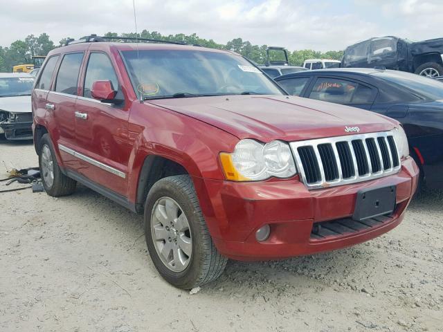 1J4RR5GT2AC136120 - 2010 JEEP GRAND CHER RED photo 1