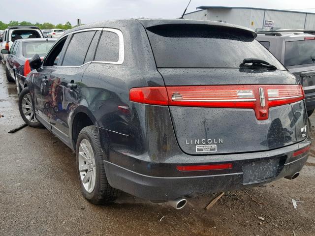 2LMHJ5NK5EBL53282 - 2014 LINCOLN MKT BLACK photo 3