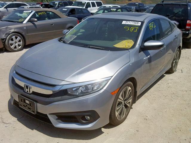 2HGFC1F77HH647676 - 2017 HONDA CIVIC EXL 银色 照片 2