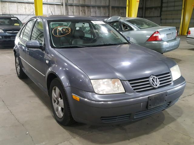 3VWSK69MX4M016248 - 2004 VOLKSWAGEN JETTA GLS GRAY photo 1