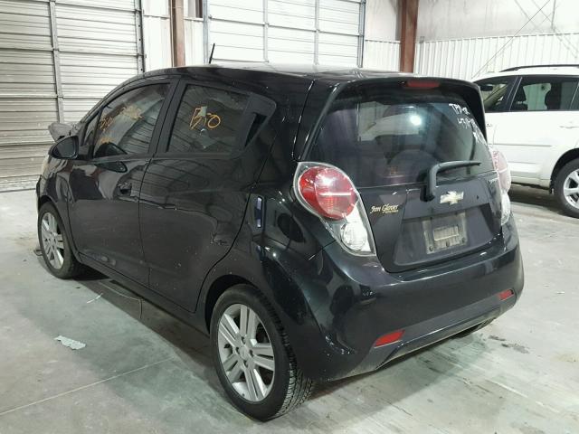 KL8CB6S97DC510655 - 2013 CHEVROLET SPARK LS BLACK photo 3