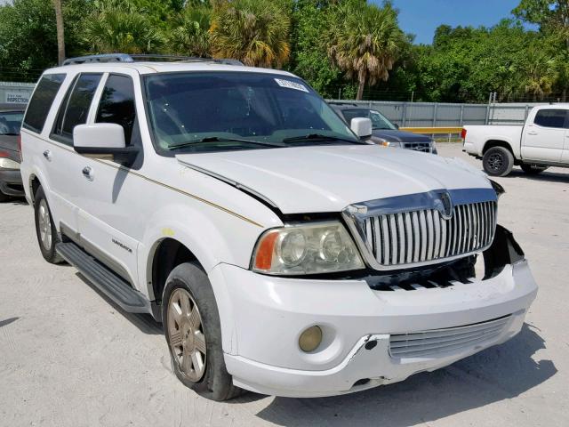 5LMFU27RX4LJ26765 - 2004 LINCOLN NAVIGATOR 白色 照片 1
