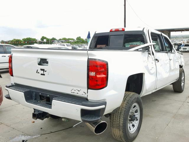 1GC1KWE89FF582993 - 2015 CHEVROLET SILVERADO WHITE photo 4