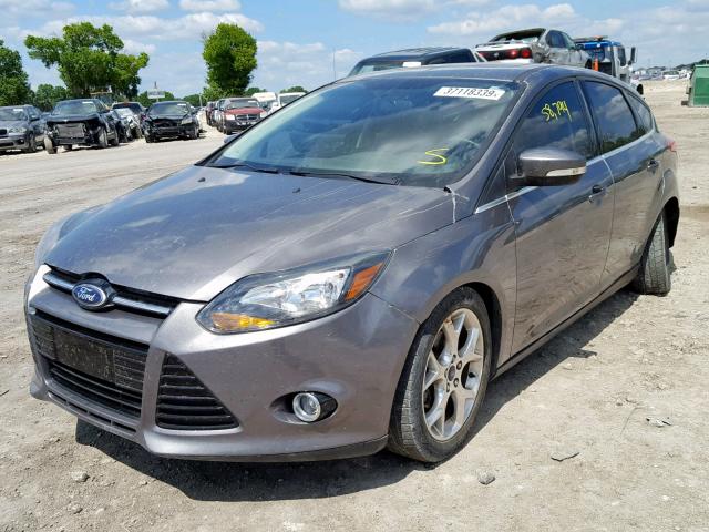 1FADP3N27EL426790 - 2014 FORD FOCUS TITA GRAY photo 2